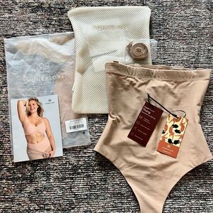 NWT M Honeylove Sand Superpower Thong Shapewear